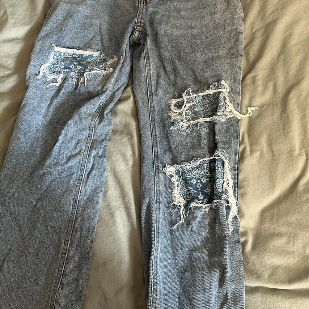 patchwork pants - Picture 3 of 3